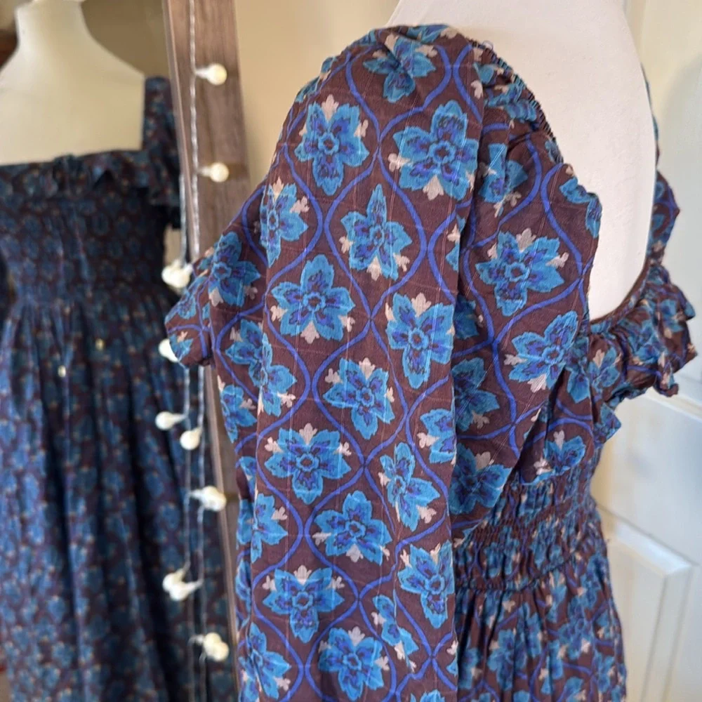 Free People Oasis Printed Maxi Dress